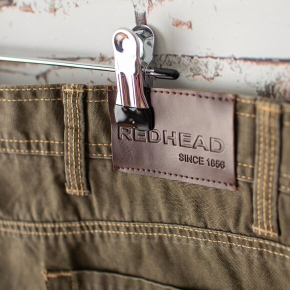 RedHead Brand Co. Canvas Pants Men’s 44x32 Brown Olive Utility Jeans - Picture 8 of 10